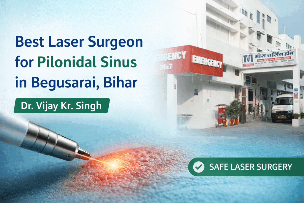 Best Laser Surgeon for Pilonidal Sinus in Begusarai, Bihar